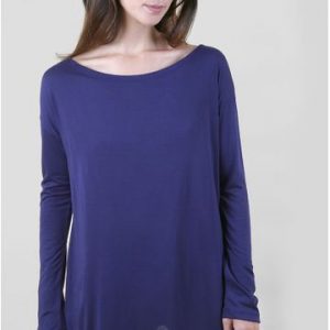 BLUSA MALHA LEILA MANGA LONGA P MARINHO