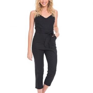 MACACÃO TECIDO ALFAIATARIA CLOCHARD 38 BLACK