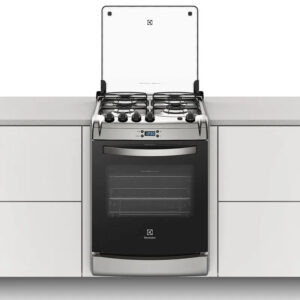 Fogão 4 Bocas de Embutir Electrolux Prata com Timer Digital (52EXR)
