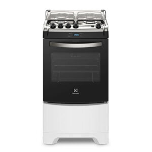 Fogão 4 Bocas Electrolux Branco com Timer Digital (52LBR)