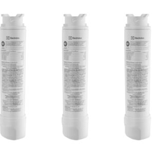 Kit Filtro de Água para Refrigerador Electrolux DM85X, DM86X, DM86V, DM90X, DM91X, DQ90X, IQ8IS e IQ8IB (3 unidades)